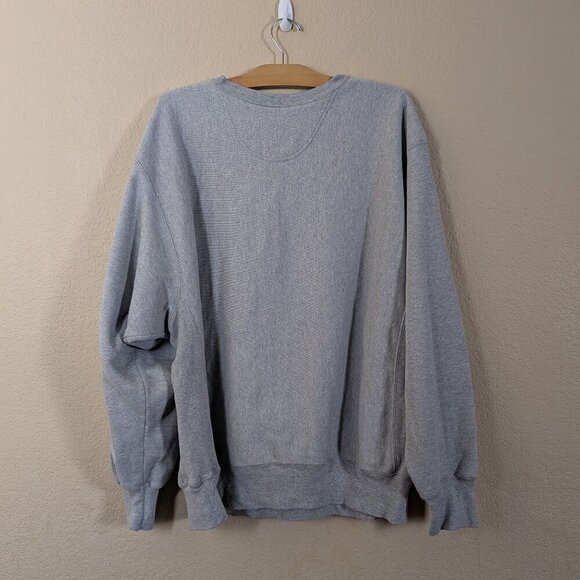 Vtg 90s Champion Reverse Weave Sweatshirt Willow Oak Country Club XL Golf Preppy - Picture 5 of 6